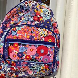 Vera Bradley Colorful Floral Quilted Backpack